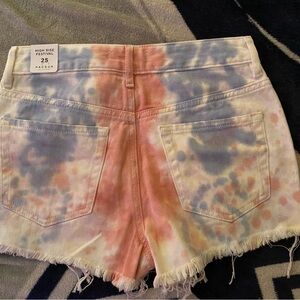 Cotton Candy high rise festival shorts size 25